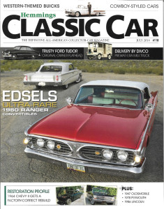 HEMMINGS CLASSIC CAR 2014 JULY - '60 EDSELS, 64 CHEVY II REBUILD, '47 OLDS
